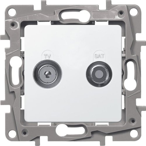 Розетка TV+SAT Оконечная без рамки Legrand Etika 1-м. белый картинка